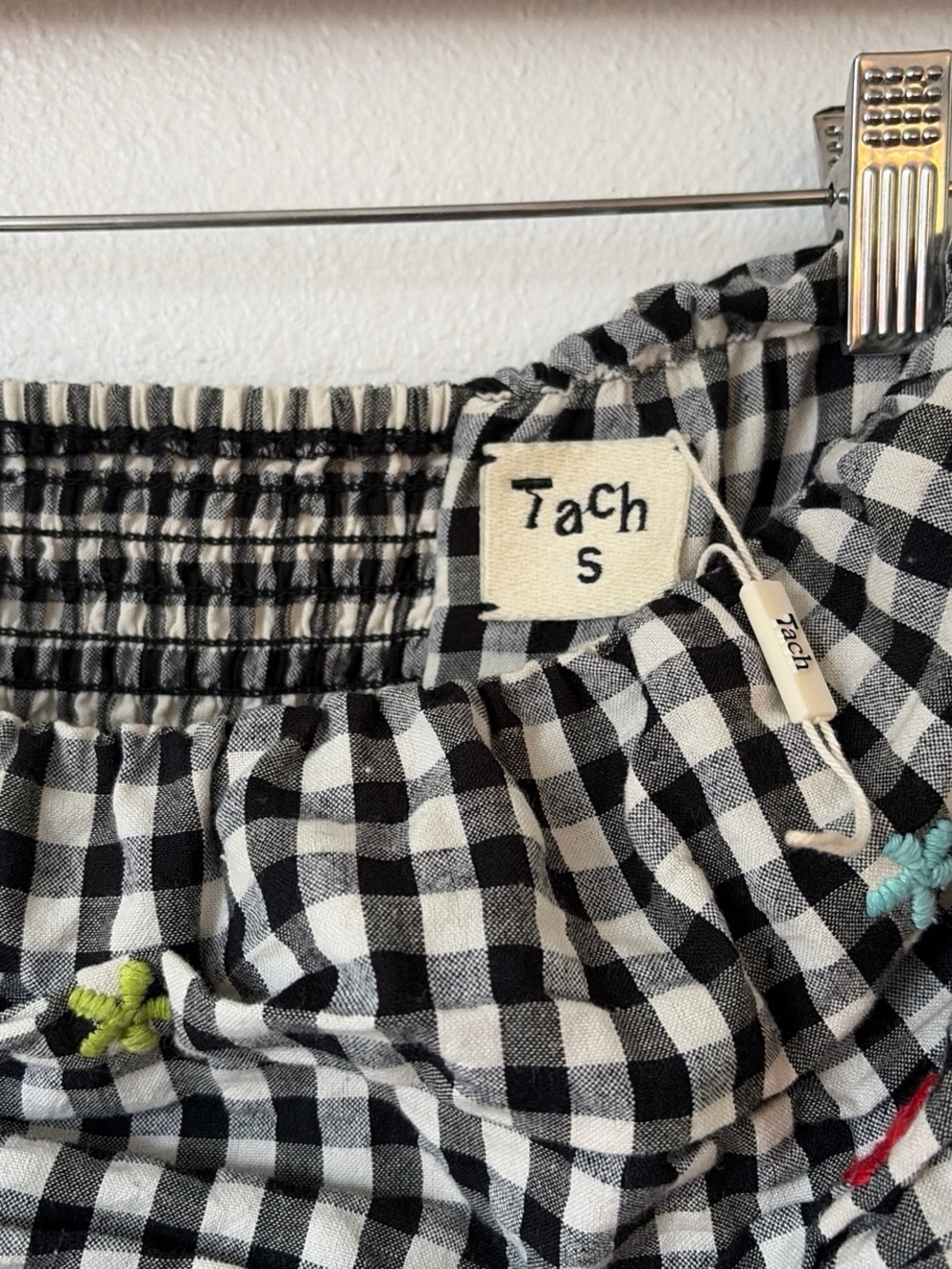TACH | Betsy Strapless Gingham Dress - Picture 6 of 10